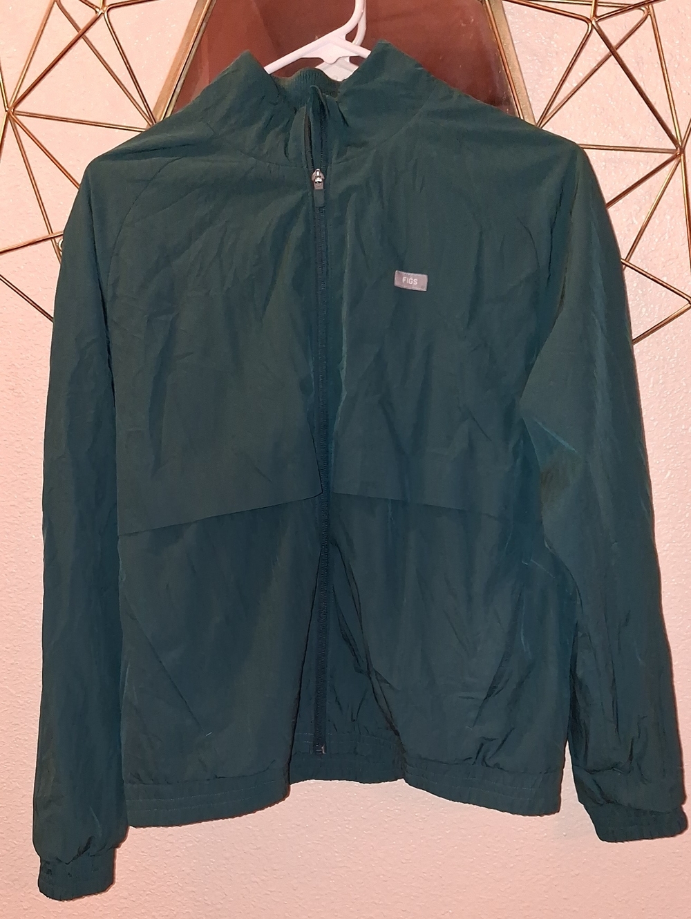 Figs Women's Carribean Blue Bomber Jacket
